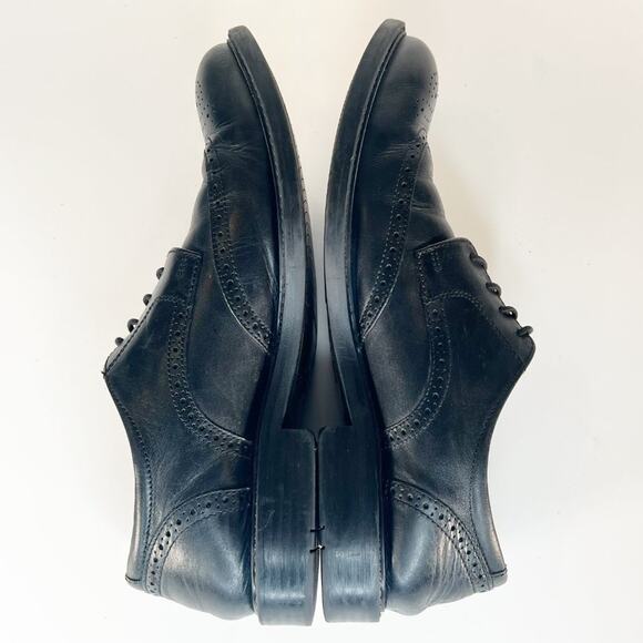 Johnston & Murphy Lewis Black Leather Wingtip Oxford Dress Shoes Men 10 main image 15